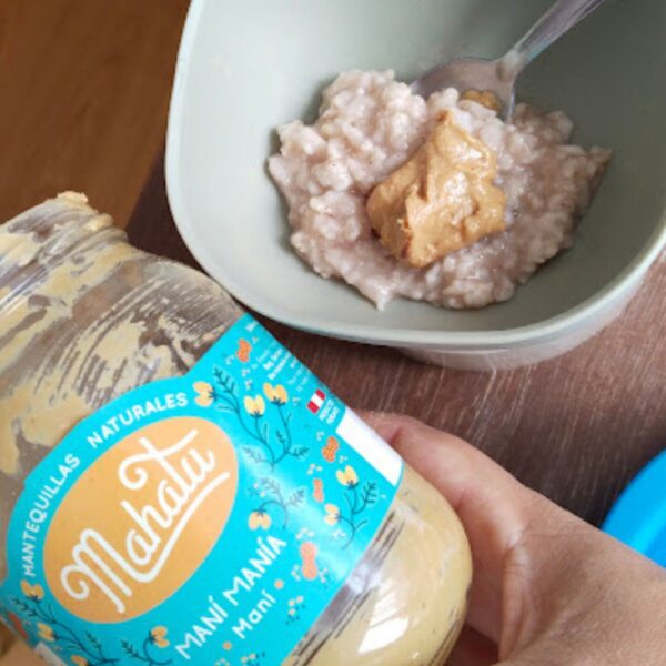 Maní Mania, Crema de frutos secos con avena