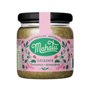 Suculenta, Mantequilla Natural de Pistachos y Almendras. Cremas Untables